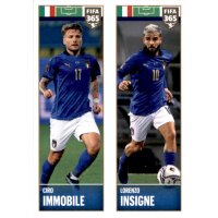 Sticker 396 Ciro Immobile / Lorenzo Insigne