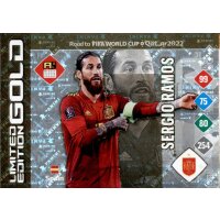 Sergio Ramos - Limitierte Karte - Road to WM 2022