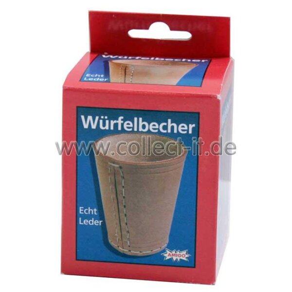 Amigo Würfel 87051 - Würfelbecher 8.4cm (unbefüllt)