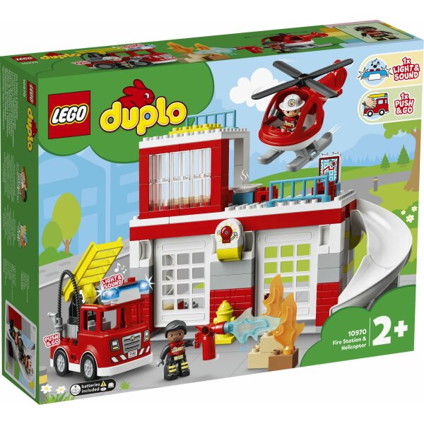 LEGO® DUPLO® 10970 - Feuerwehrwache mit Hubschrauber