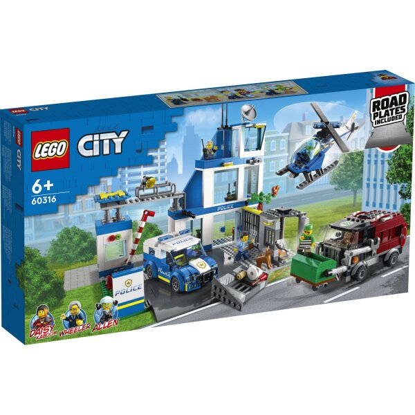LEGO® City Polizei 60316 - Polizeistation