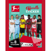 Topps Bundesliga Sammelsticker 2021/22 - Starterpack + 10...