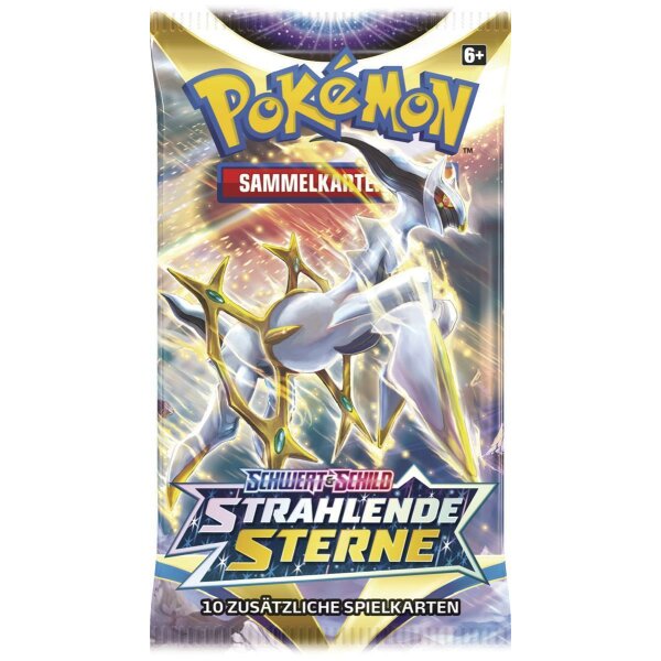 Pokemon SWSH09 Strahlende Sterne - 1 Booster - Deutsch