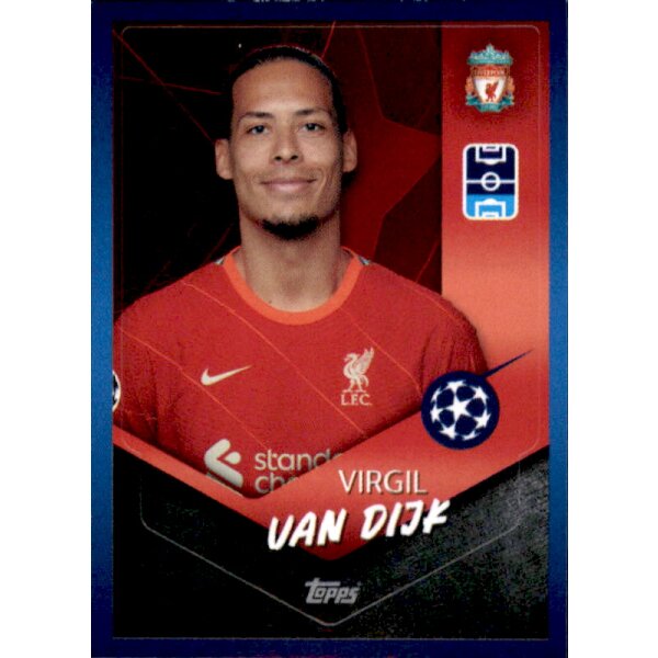Sticker 163 - Virgil van Dijk - Liverpool FC