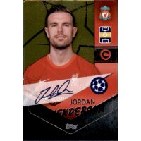 Sticker 169 - Jordan Henderson - Captain - Liverpool FC