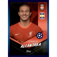 Sticker 170 - Thiago Alcantara - Liverpool FC