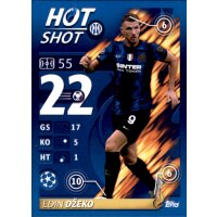 Sticker 285 - Edin Dzeko - Hot Shot - FC Internazionale...