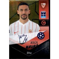 Sticker 523 - Jesus Navas - Captain - Sevilla FC