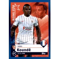 Sticker 524 - Jules Kounde - Rising Star - Sevilla FC