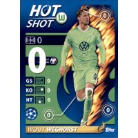 Sticker 555 - Wout Weghorst - Hot Shot - VfL Wolfsburg