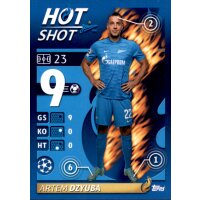 Sticker 609 - Artem Dzyuba - Hot Shot - FC Zenit
