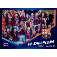 Sticker 644 - FC Barcelona - 2020/21 Winners - UEFA...