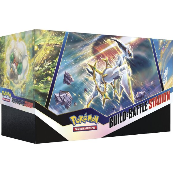 Pokemon SWSH09 Strahlende Sterne - Build & Battle Stadium Box - Deutsch