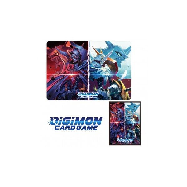 Digimon Card Game - Tamers Set 2 PB-04 Spielmatte + 60 Standard Size Sleeves