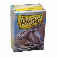 Dragon Shield Matte Sleeves - Weiß (100 Sleeves)