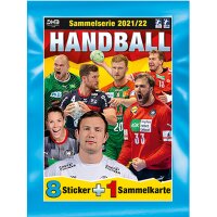 Handball 2021/22 Hybrid - Sammelsticker - 1 Display (25 Tüten)