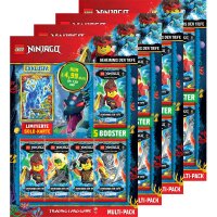 LEGO Ninjago - Serie 7 Trading Cards - Alle 4...