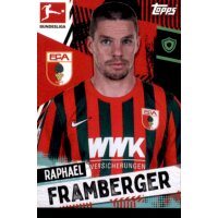 Topps Bundesliga 2021/22 - Sticker 43 - Raphael Framberger