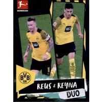 Topps Bundesliga 2021/22 - Sticker 147 - Reus & Reyna