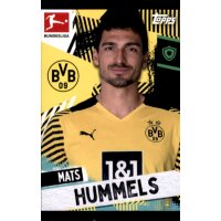 Topps Bundesliga 2021/22 - Sticker 152 - Mats Hummels