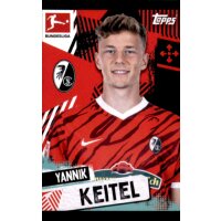 Topps Bundesliga 2021/22 - Sticker 204 - Yannik Keitel