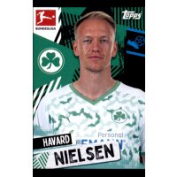 Topps Bundesliga 2021/22 - Sticker 228 - Havard Nielsen