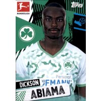 Topps Bundesliga 2021/22 - Sticker 229 - Dickson Abiama