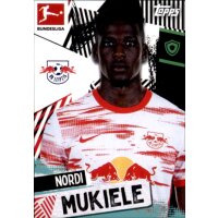 Topps Bundesliga 2021/22 - Sticker 283 - Nordi Mukiele