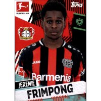 Topps Bundesliga 2021/22 - Sticker 307 - Jeremie Frimpong
