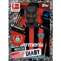 Topps Bundesliga 2021/22 - Sticker 318 - Moussa Diaby