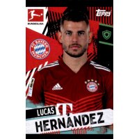 Topps Bundesliga 2021/22 - Sticker 373 - Lucas Hernandez