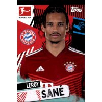 Topps Bundesliga 2021/22 - Sticker 380 - Leroy Sané