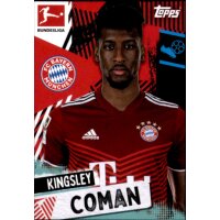 Topps Bundesliga 2021/22 - Sticker 381 - Kingsley Coman