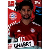 Topps Bundesliga 2021/22 - Sticker 382 - Serge Gnabry