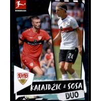 Topps Bundesliga 2021/22 - Sticker 389 - Kalajdzic &...