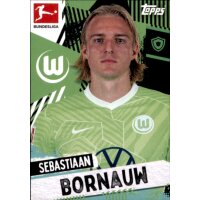 Topps Bundesliga 2021/22 - Sticker 415 - Sebastian Bornauw