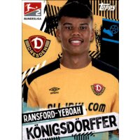 Topps Bundesliga 2021/22 - Sticker 458 - Ransford-Yeboah...