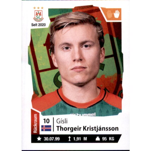 Handball 2021/22 Hybrid - Sticker 46 - Gísli Thorgeir Kristjansson