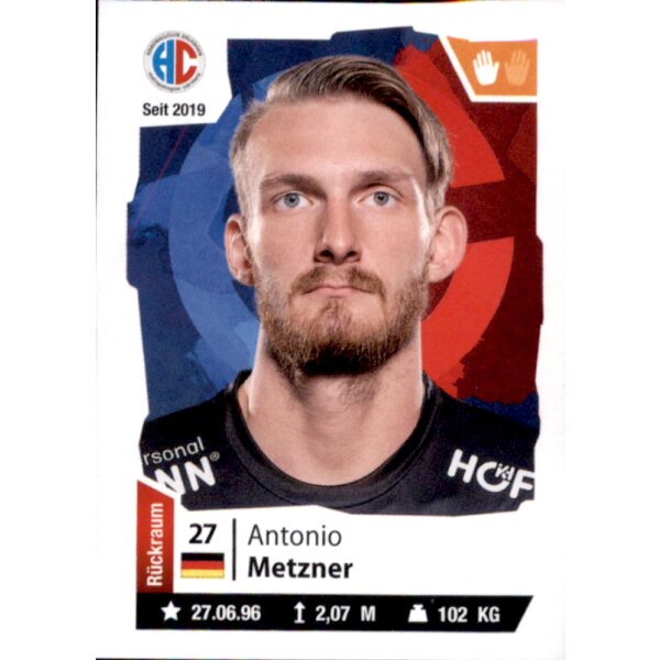 Handball 2021/22 Hybrid - Sticker 226 - Antonio Metzner