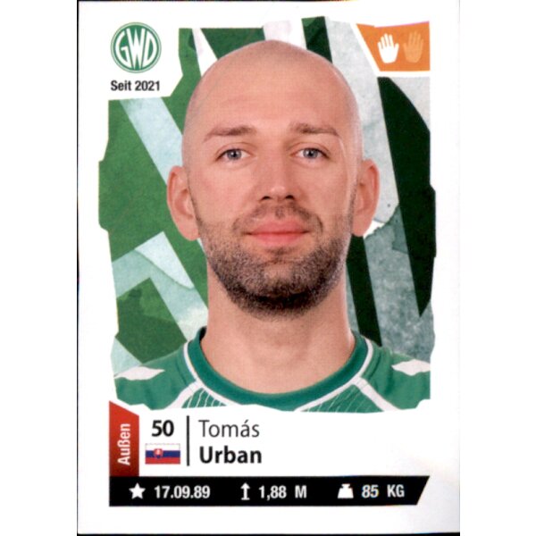 Handball 2021/22 Hybrid - Sticker 282 - Tomas Urban