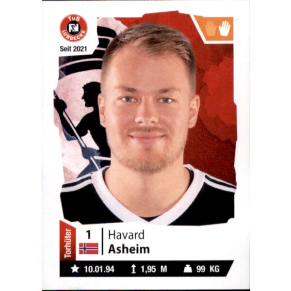 Handball 2021/22 Hybrid - Sticker 310 - Havard Asheim