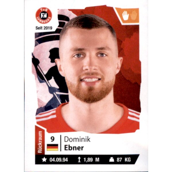 Handball 2021/22 Hybrid - Sticker 314 - Dominik Ebner
