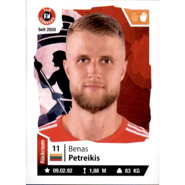 Handball 2021/22 Hybrid - Sticker 316 - Benas Petreikis