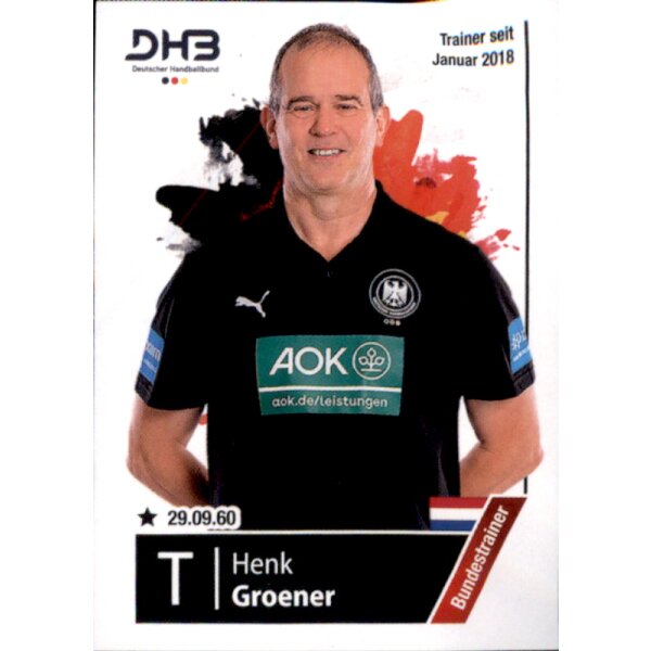 Handball 2021/22 Hybrid - Sticker 361 - Henk Groener