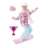 Barbie Winter Sport Snowboarderin Puppe