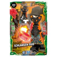 119 - Schlangen-Duo - Schurken Karte - Serie 7