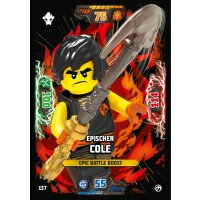 137 - Epischer Cole - Epic-Battle Karte - Serie 7