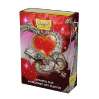 Dragon Shield Art Brushed Sleeves - Valentine Dragon 2022...