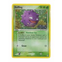 61/109 - Koffing - Reverse Holo - Englisch