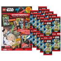 LEGO Star Wars - Serie 3 Trading Cards - 1 Starter + 20...